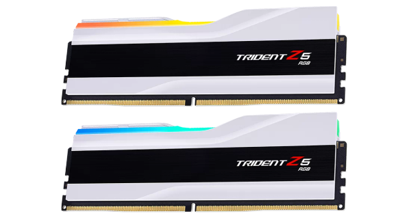  Ram GSkill Trident Z5 RGB 64GB | 2 x 32GB, DDR5, 6000MHz (F5-6000J3636F32GX2-TZ5RW) 