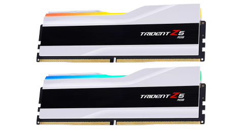  Ram GSkill Trident Z5 RGB 64GB | 2 x 32GB, DDR5, 6000MHz (F5-6000J3636F32GX2-TZ5RW) 