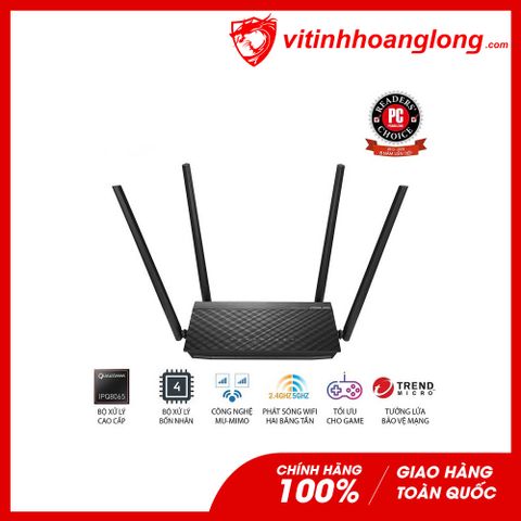  Bộ router phát wifi Asus RT-AC1500UHP Băng Tần Kép MU-MIMO - 4 anten 