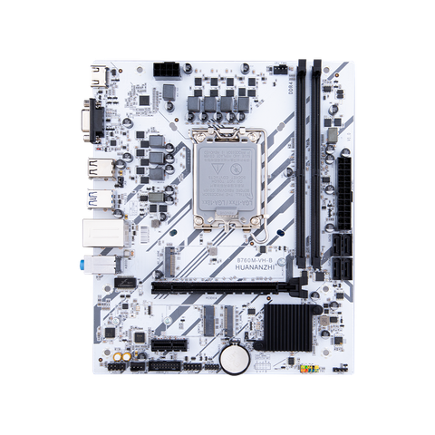  Mainboard HUANANZHI B760M-VH-B ( Màu Trắng) 