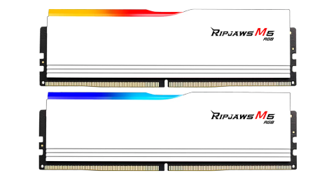  Ram GSkill Ripjaws M5 RGB White 96GB | 2x48GB, DDR5, 5600MHz (F5-5600J4040D48GX2-RM5RW) 