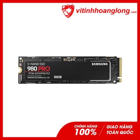  Ổ cứng SSD Samsung 500G 980 Pro NVMe PCIe Gen 4.0 x4 V-NAND M.2 2280 (MZ-V8P500BW) 