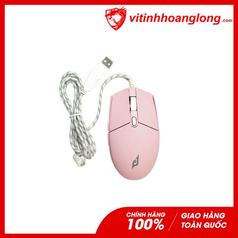  Chuột máy tính E-Dra EM6102 RGB (Hồng) 