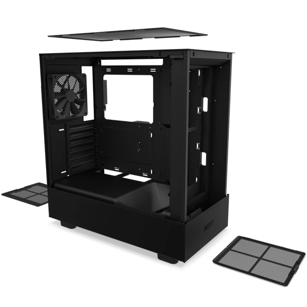  Thùng máy Case NZXT H5 Flow Black/ White RGB 