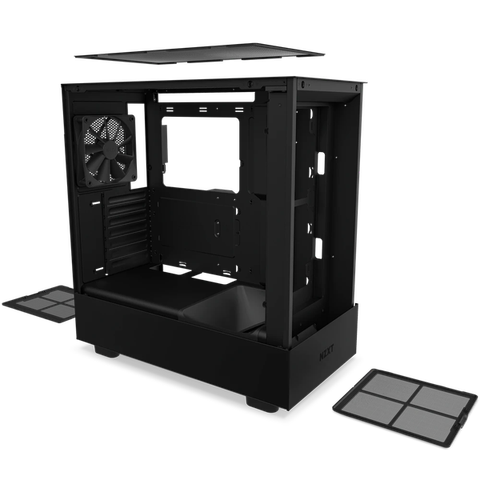  Thùng máy Case NZXT H5 Flow Black/ White RGB 