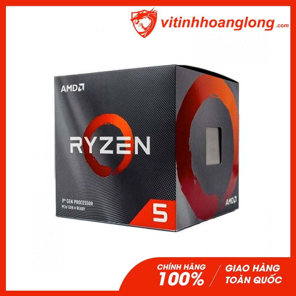 CPU AMD Ryzen 5 3600X ( 3.8GHz Up to 4.4GHz, 6 nhân 12 luồng, Cache 32MB, Socket AM4 )