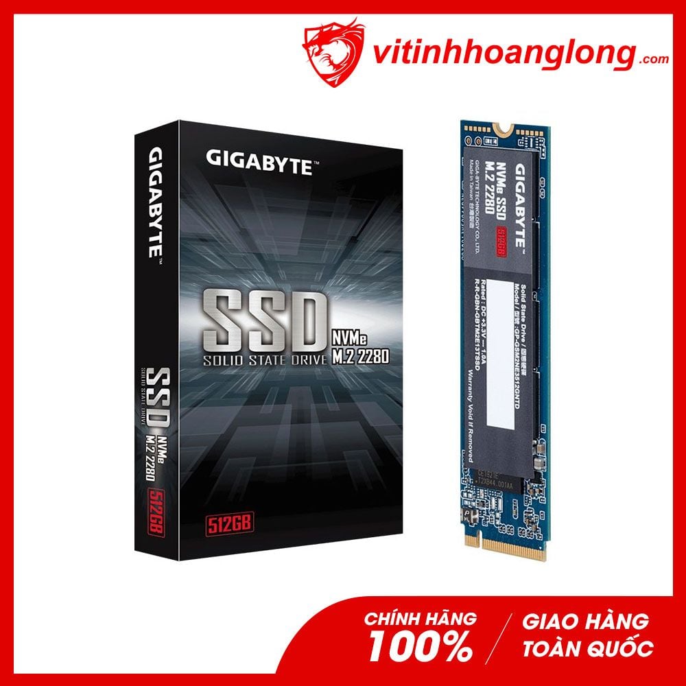 Ổ cứng SSD Gigabyte 512G M30 NVMe PCIe Gen3x4 (GP-GM30512G-G)