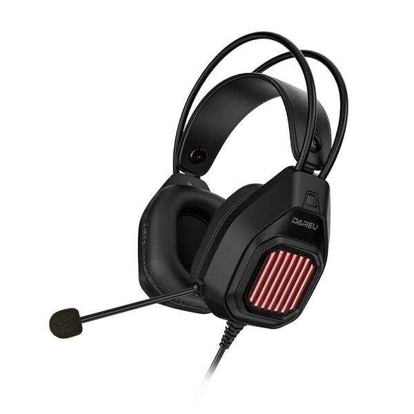  Tai nghe Gaming DareU EH406 | Đen, Multi Led 