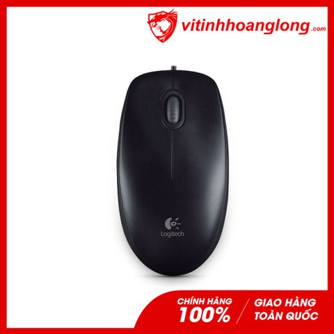  Chuột văn phòng Logitech M100R Chính Hãng (Đen) 