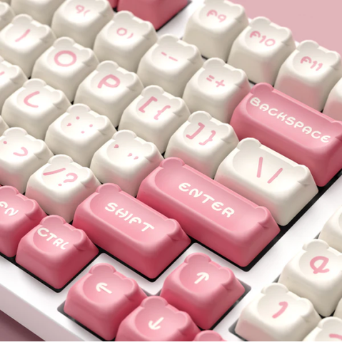  Keycap Akko Dim Sum Bear Keycap Set 