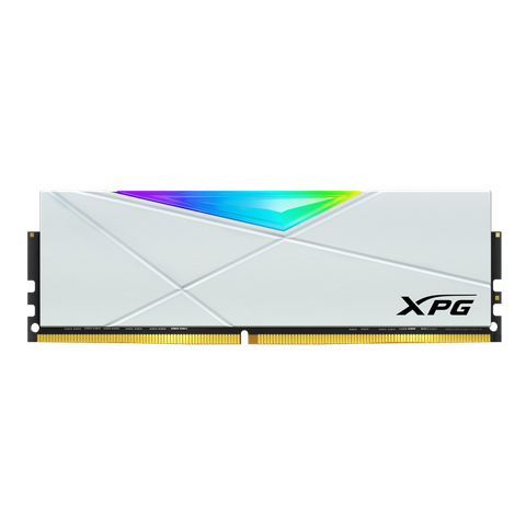  Ram DDR4 Adata XPG Spectrix D50 16GB 3200Mhz RGB White | Tungsten Grey (AX4U320016G16A-SW50) 