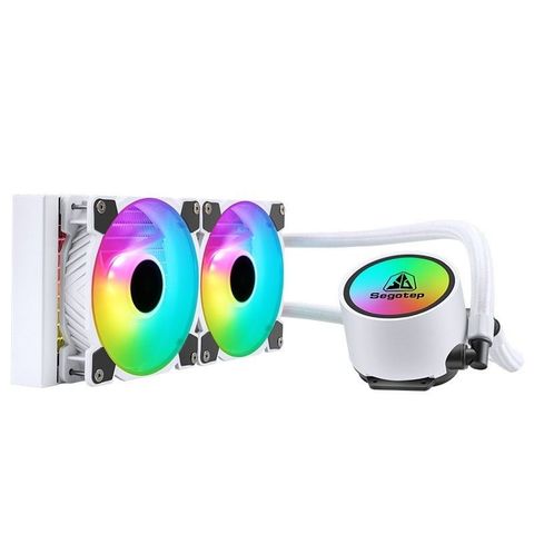  Tản nhiệt nước Segotep Be Iced 240A RGB White (With Controller) 
