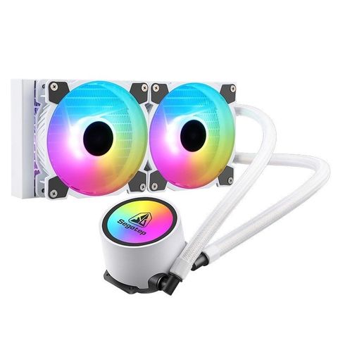  Tản nhiệt nước Segotep Be Iced 240A RGB White (With Controller) 