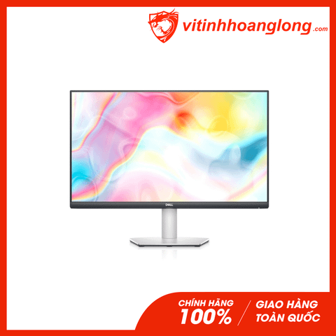  Màn hình máy tính Dell 27 Inch S2722DC 2K QHD 75Hz IPS LED 8ms HDMI AMD Freesync (Bạc) 