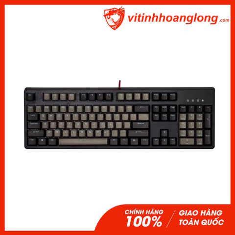  Bàn Phím Cơ E-Dra EK3104 Pro Gaming Brown Switch (Đen) 