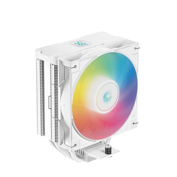 Tản nhiệt khí Deepcool AG400 Digital WH ARGB - Trắng | Hiển thị nhiệt độ, hàng nhập khẩu 