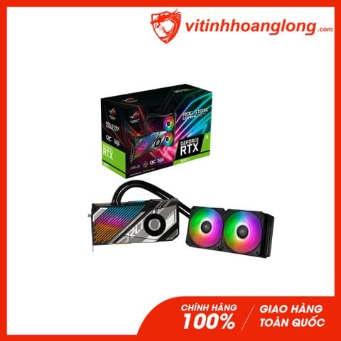  Card màn hình VGA Asus Geforce RTX 3090Ti Rog Strix LC OC Edition 24GB GDDR6X 