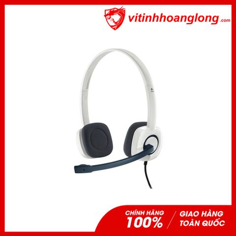  Tai nghe Logitech H150 STEREO HEADSET (Trắng) 
