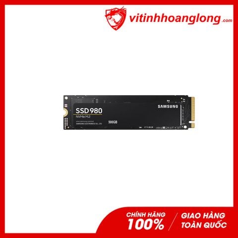  Ổ cứng SSD Samsung 500G 980 M.2 NVMe PCIe Gen3x4 V-NAND (MZ-V8V500BW) 