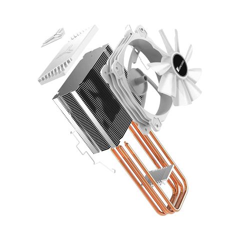  Tản nhiệt khí CPU Jonsbo CR-1000 V2 RGB - Trắng 
