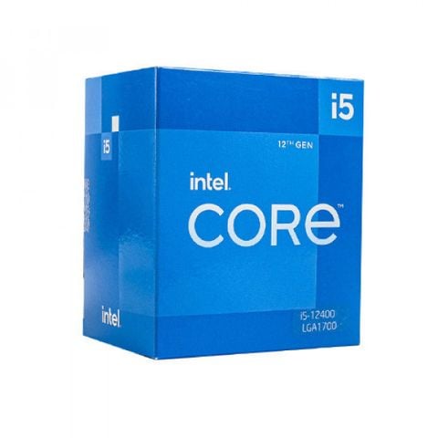  CPU Intel Core i5 12400F(2.50 Up to 4.40GHz, 18MB, 6C 12T, Socket 1700) Tray Không Fan 