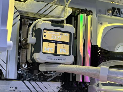  Tản nhiệt nước Thermalright Frozen Warframe 360 ARGB Display - Trắng 