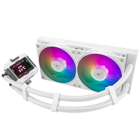  Tản nhiệt nước Thermalright Frozen WarFrame 240 ARGB Display - Trắng 