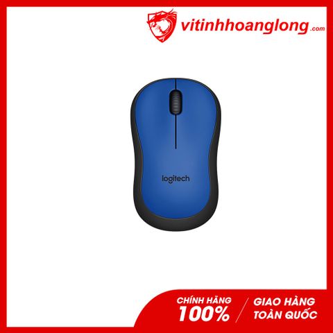  Chuột Văn phòng Không dây Logitech M221 Optical (Xanh Dương) 