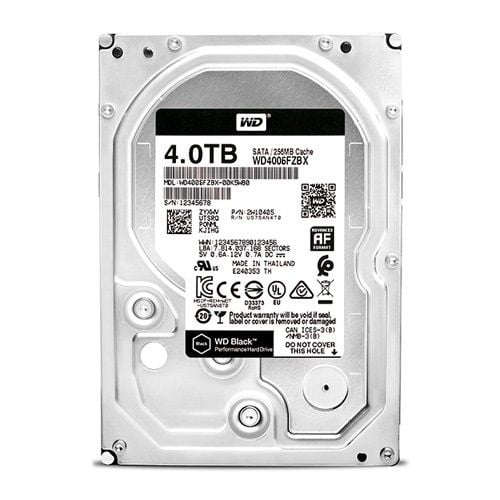  Ổ cứng HDD Western Digital Black 4TB (WD4006FZBX) 