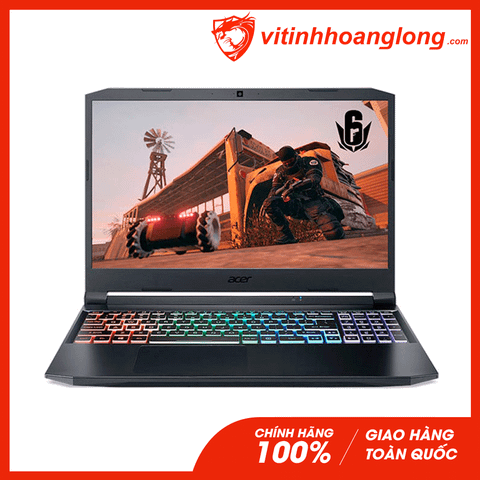  Laptop Acer Nitro 5 AN515-45-R9SC (N20C1_NH.QBRSV01): AMD R7-5800H, RTX 3070 8G, Ram 8G, SSD NVMe 512G, Win10, RGB Keyboard, 15.6 inch FHD IPS 144Hz (Đen) 