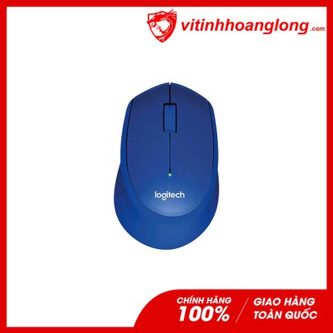  Chuột Văn phòng Wireless Logitech M331 Optical Wireless (Xanh Dương) 