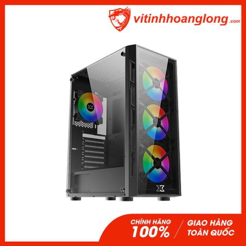  Vỏ Case máy tính Xigmatek Venom II GLS (EN47277) (No Fan) 