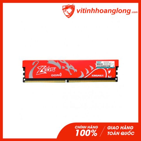 Ram PC DDR4 Kingmax 8GB Bus 3200 Zeus tản nhiệt thép 
