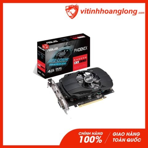  Card màn hình VGA Asus Radeon RX 550 Phoenix 4GB GDDR5 (PH-RX550-4G-EVO) 