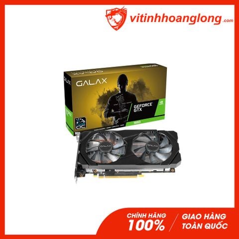  Card màn hình VGA Galax GTX 1660 6GB GDDR5 (1 Click OC) 2 Fan 