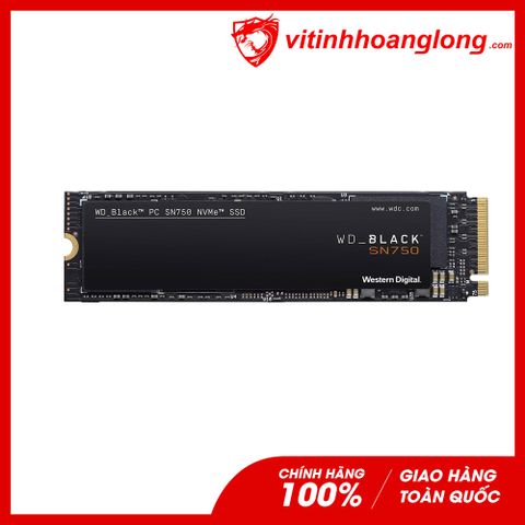  Ổ cứng SSD WD Western Digital 500G Black SN750 M.2 2280 NVMe PCIe TLC 