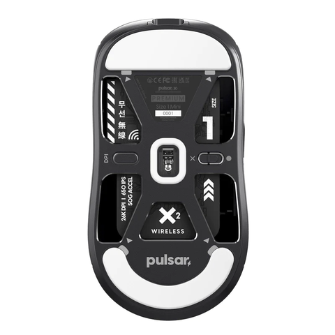  Chuột không dây Pulsar X2 Wireless Premium Black 