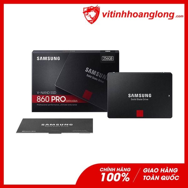 Ổ cứng SSD Samsung 256G 860 Pro Sata III 6Gb/s MLC (MZ-76P256BW)