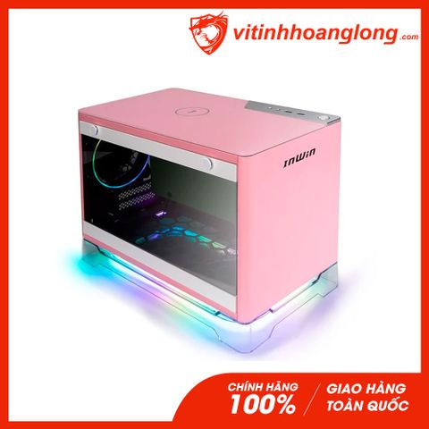  Vỏ Case máy tính InWin A1 Plus Pink Mini-ITX Tower (Hồng) 