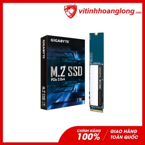 Ổ cứng SSD Gigabyte 1TB M.2 2280 PCIe NVMe Gen3 x 4(GP-GM21TB)