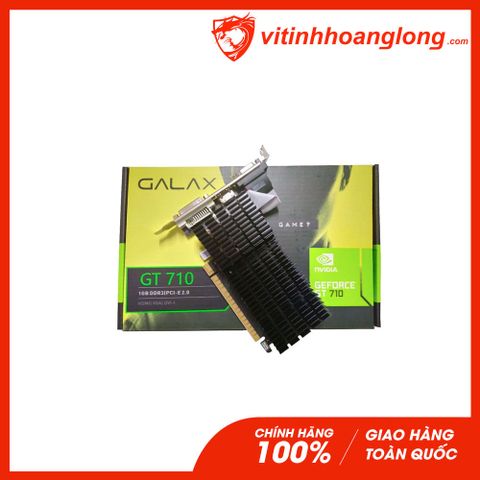  Card màn hình VGA Galax GT 710 1GB DDR3 HEATSINK (71GGF4DC00WG) 