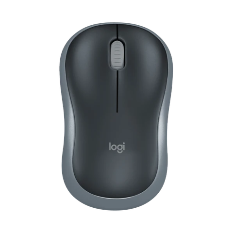  Chuột Văn Phòng Không Dây Logitech M185 Optical Wireless (Xám) 