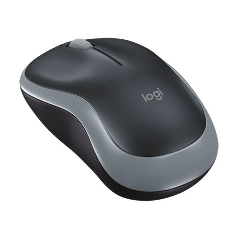  Chuột Văn Phòng Không Dây Logitech M185 Optical Wireless (Xám) 