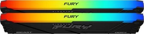  Ram Kingston Fury Beast RGB 16GB | 2x8GB, DDR4, 3200MHz (KF432C16BB2AK2/16) 