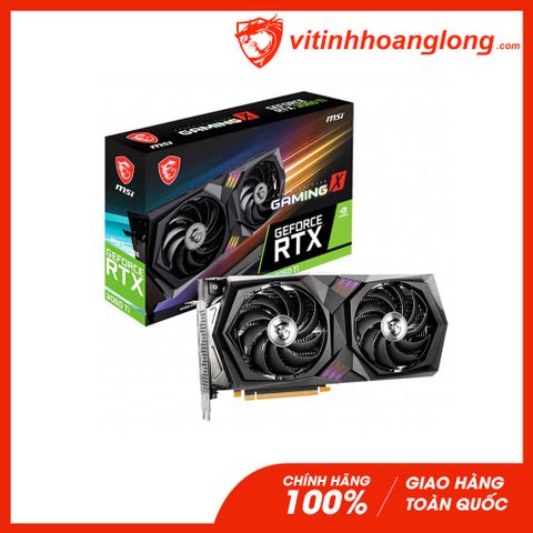  Card màn hình VGA Msi RTX 3060Ti 8GB GDDR6 Gaming X V2 LHR 