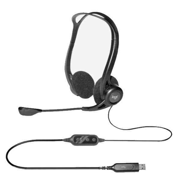  Tai Nghe Logitech H370 Noise-cancelling HEADSET (Đen) 