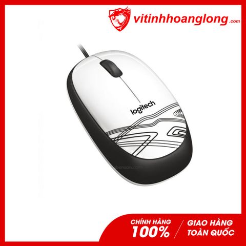  Chuột văn phòng Logitech M105 Chính Hãng (Trắng) 