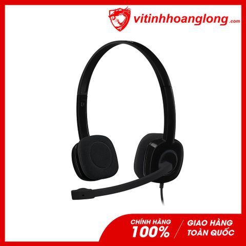  Tai nghe Logitech H151 STEREO HEADSET (Đen) 