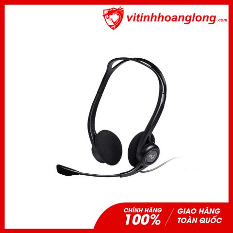  Tai nghe Logitech H370 Noise-cancelling HEADSET (Đen) 