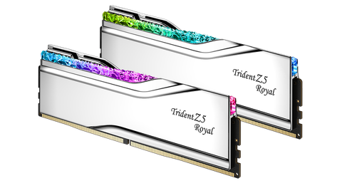 Ram GSkill Trident Z5 Royal 32GB | 16GB x 2, DDR5, 6400Mhz (F5-6400J3239G16GX2-TR5S) 
